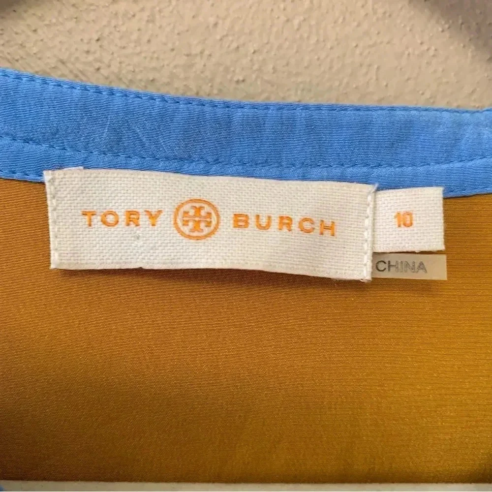 Tory Burch Silk Blouse Size 10 Silk